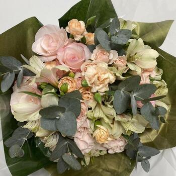 imagem Buquet de mix de flores champagne (P)